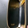 Used PRADA Key Case Black