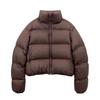 Winter Cotton Clothes Women's New Versatile Stand-up Collar Short Bread Clothes Thickened Cotton-padded Jacket