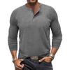 Men's Long Sleeved T-shirt Round Neck Shirt Men's Casual T-shirt