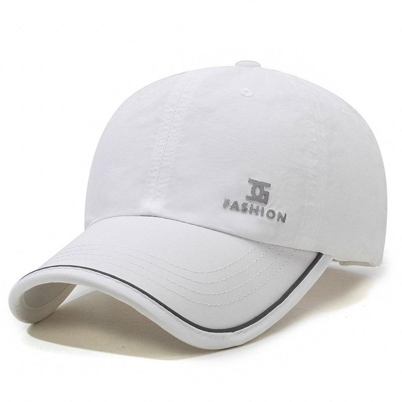 Summer quick-drying hat outdoor visor light and breathable cap men's and women's fashion baseball cap simple sports cap