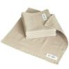 Transparan Gauze Hand Set of Senshu Cotton Japanese-Made Towels, 6, Towels, Large, Quick-Drying, Absorbent, Thin, 100% (Sand Beige)