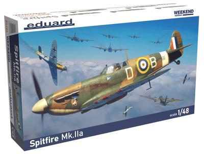 Eduard Масштаб 1/48 Weekend Edition Spitfire Mk.IIa Пластиковая модель EDU84206 (Самолет)