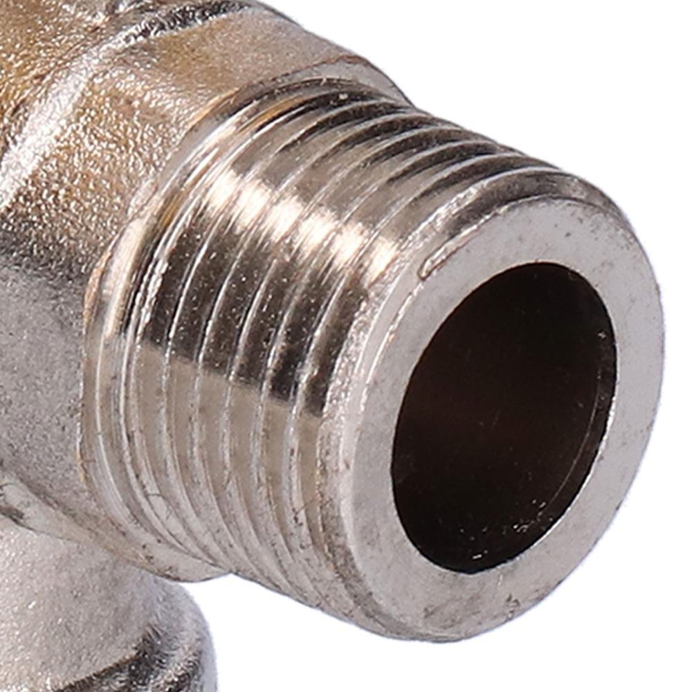 Brass Shut Off Valve G1/2 Male Thread Elbow Valve Durable Gas Angle Valve  Coal Gas