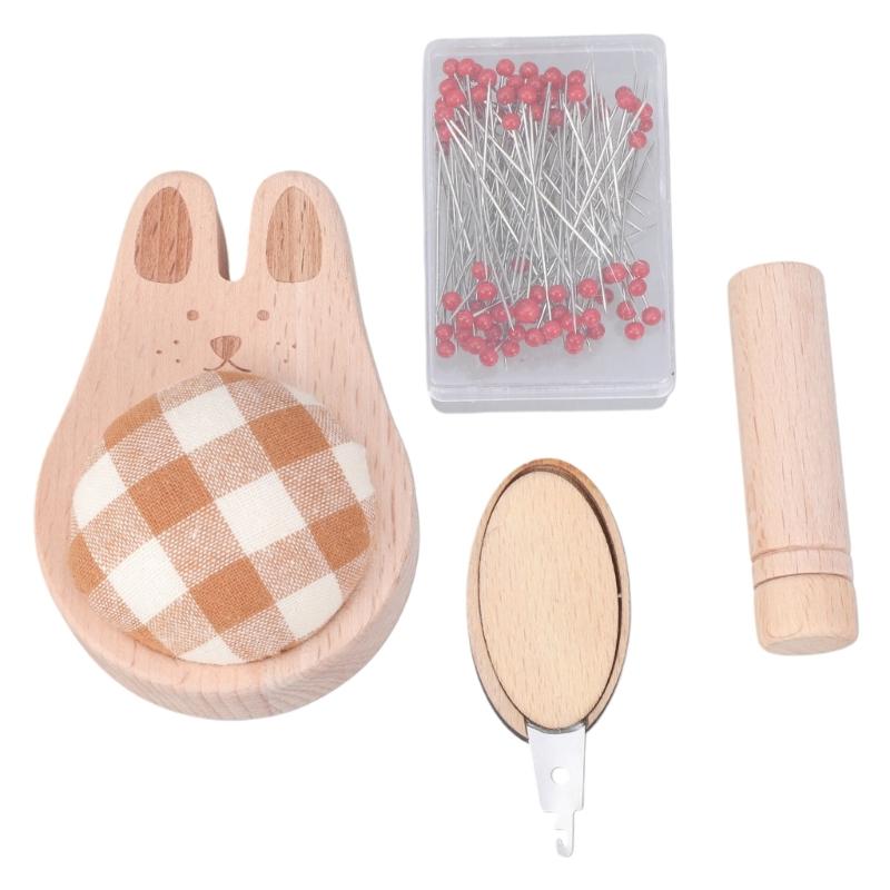 Подушечка для игольниц в форме ежика, швейный набор со 100 яркими швейными булавками для рукоделия и пошива одежды