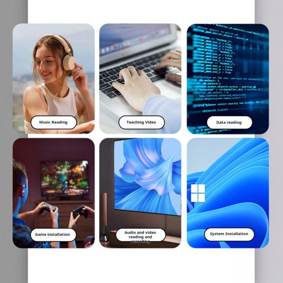 Портативный DVD-плеер Yousheng USB 3.0 Type C 7-в-1, устройство записи компакт-дисков с устройством чтения карт памяти, USB-концентратор, внешний DVD-привод для Windows Mac PC, ноутбука