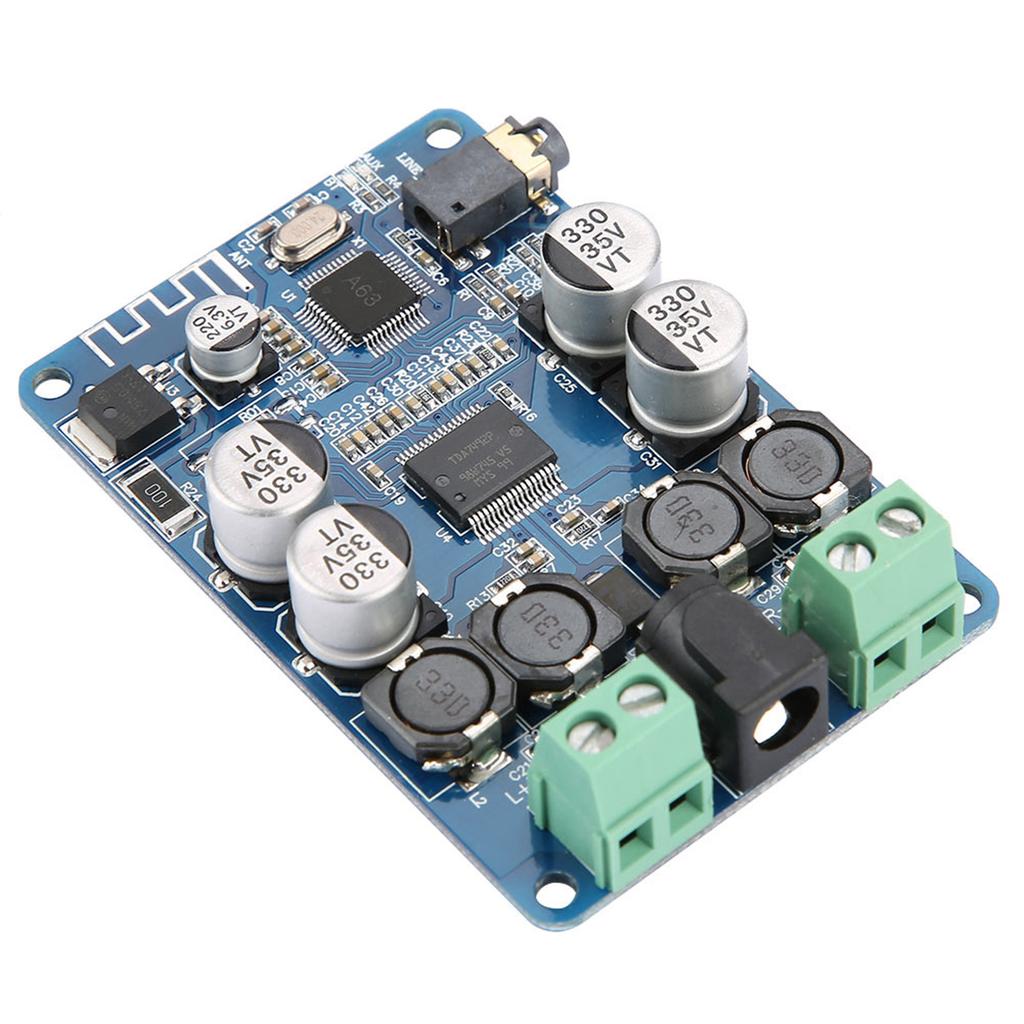 TDA7492P 2x25W Bluetooth V2.1 Audio Power Amplifier Board with AUX Interface HW‑893