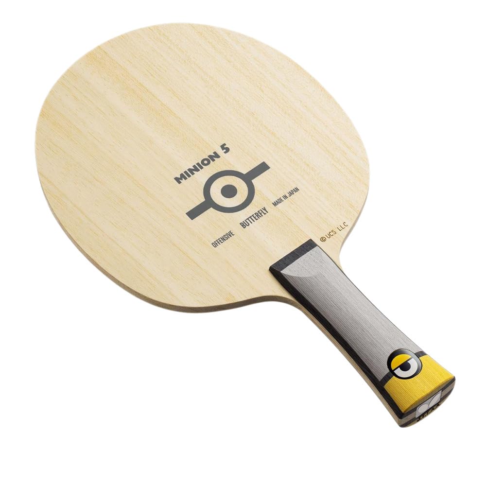 Настольная теннисная ракетка Butterfly Shake Minion 5 FL (37291) (FF/Мужской, Юн.)