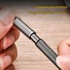 Тактическая ручка EDC из титанового сплава - Короткий клип для ношения на поясе, Шариковая ручка для самообороны, Унисекс