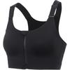 Fitness Series Sleeveless Solid Color Tight Sports Bra Women Underwear Black AUBS106-5