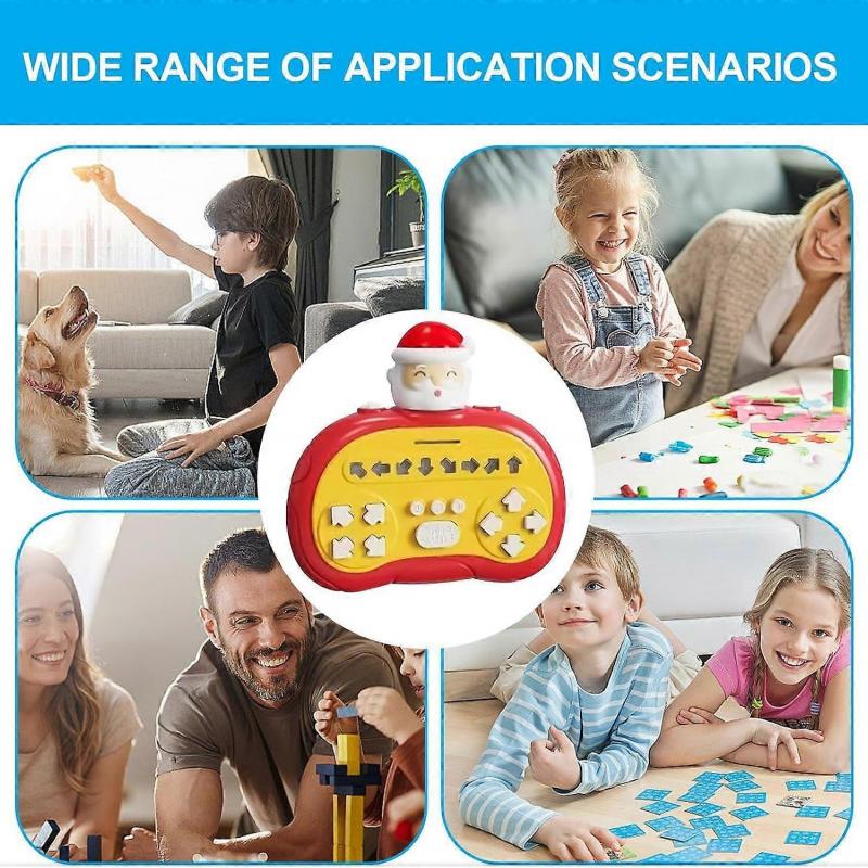 Pocket rhythm game, finger dance game machine electronic rhythm game with light music