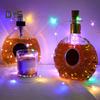 10 шт. светильников для винных бутылок с пробкой, супер яркие водонепроницаемые пробковые светильники на батарейках, романтические декоративные мини-светильники
