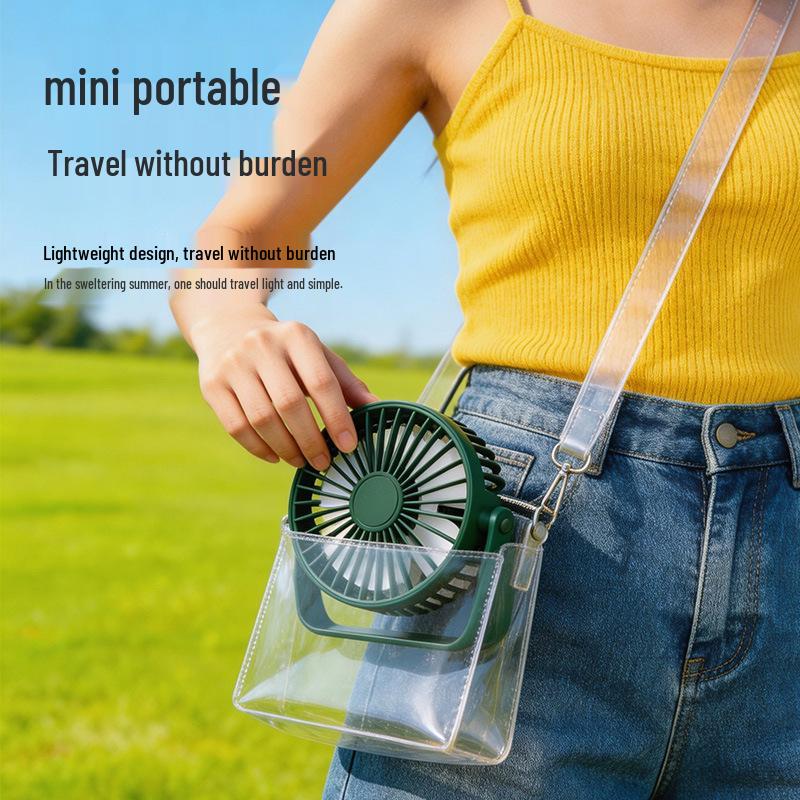 2026 USB Desktop Fan: High-Power Circulation for Office, Living Room & Dormitory.