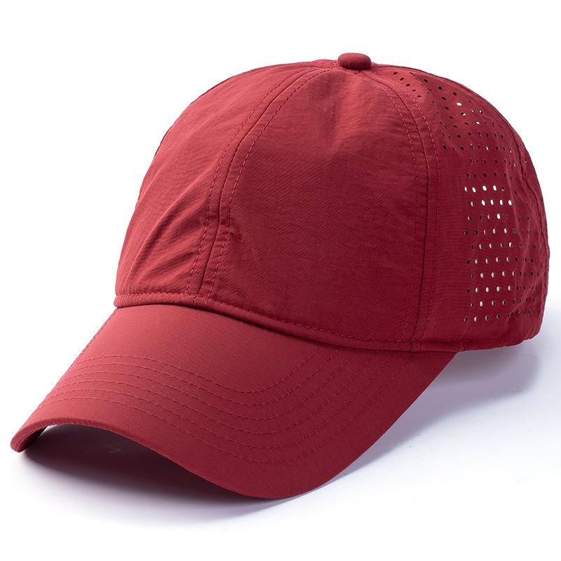 New Big Size Quick-drying Baseball Caps Men Women Summer Outdoor Sun Protection Sports Cap Big Head Trend Waterproof Trucker Cap