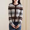 Женский кардиган SOFSIL из lambswool в стиле Fair Isle