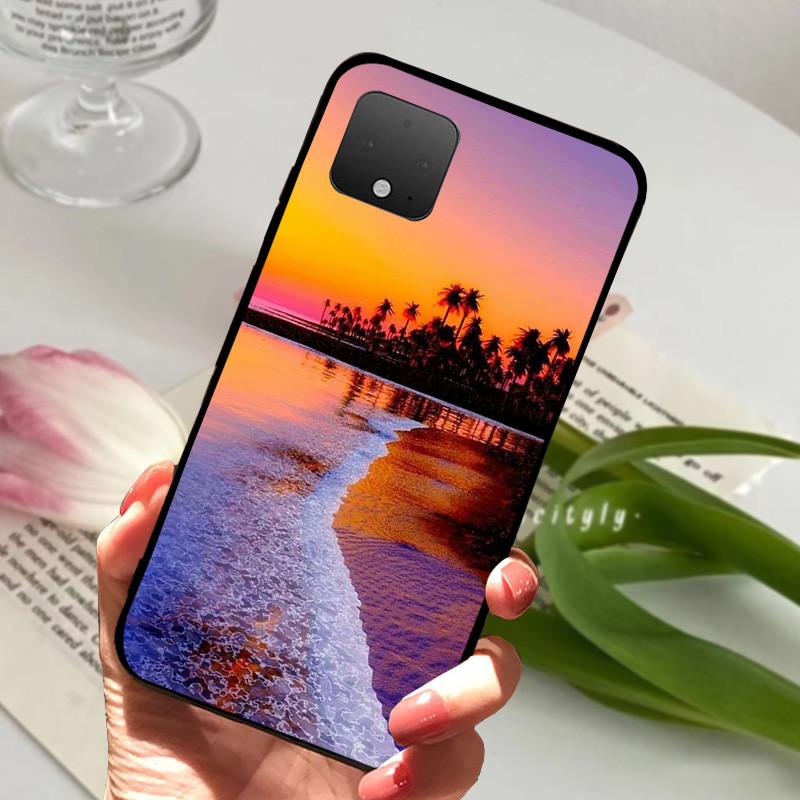 Чехол для Google Pixel 4A 5G Силиконовый Мягкий ТПУ Черный Чехол для Телефона Для Google Pixel 5 XL 5G Защитный Fundas Чехлы Роскошный Coque