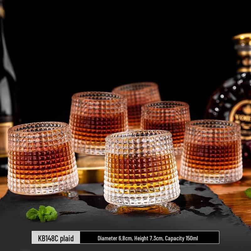 Вращающийся набор стаканов для виски и пива Flavinmci