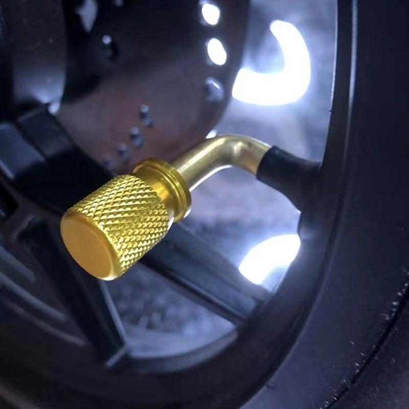 31BC Fashion Motorcycle Wheel Tire Valves Caps Multiple Color Selection Suitable for Personalization Wheel Maintenance 2pcs