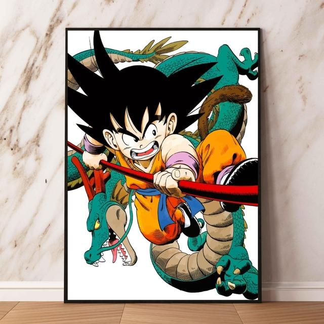 Холст Плакат Dragon Ball Carot Печать и печать Высококачественный художественный подарок для друзей