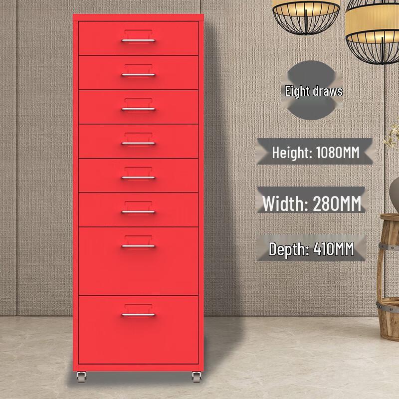 Mobile Under-Desk Metal Storage Cabinet