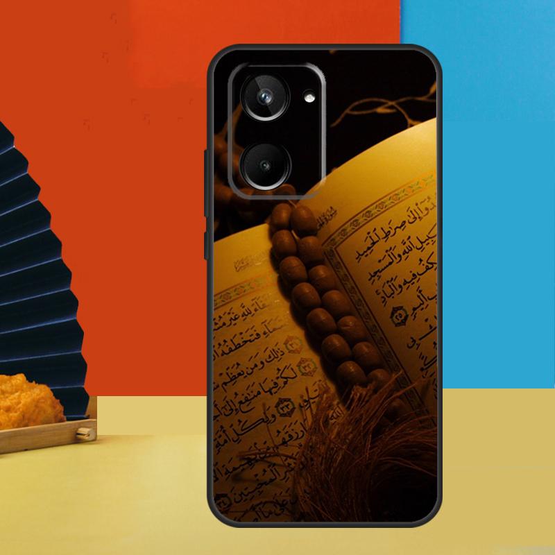 Исламская книга Арабский Коран Мусульманская Для Realme 15 10 11 12 13 14 Pro Plus C67 C65 C63 C61 C35 C55 C53 C51 C71 C75 GT7 Pro Чехол