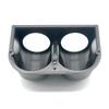 Black Auto Meter Gauge Pillar Bracket Dual Meter Dash Mount Pod Bezel Holder for 2 Inch Vehicle Gauges Kit