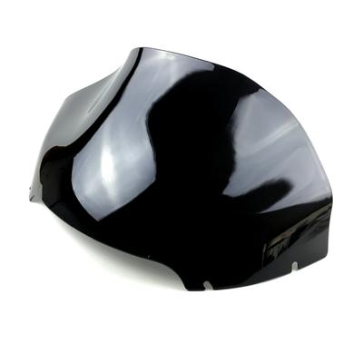 13" ДЫМЧАТОЕ ЧЕРНОЕ ВЕТРОВОЕ СТЕКЛО WAVE для HARLEY ROAD GLIDE FLTR FLTRX FLTRU 2015- 2016 2017