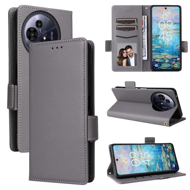 Кожаный флип-чехол для TCL 50 NxtPaper 5G/TCL 50 Pro NxtPaper 5G кожаный чехол противоударный кошелек противоударные бамперные чехлы