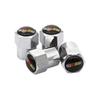 4PCS Alloy Car Tire Valve Caps Wheel Air Cover For Mitsubishi Ralliart ASX Eclipse Galant Mirage Montero EVO Xpander Colt L200