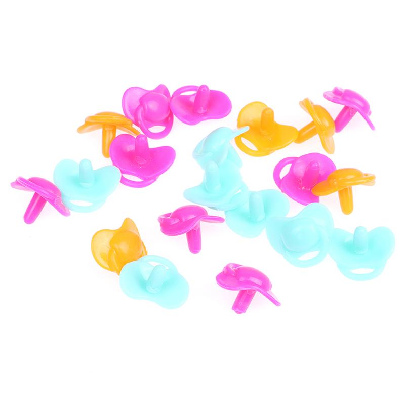 20Pcs Miniature Doll Pacifier Expression Pacifier Toy Accessories Plastic Toys Playhouse Toys Children'S Doll House