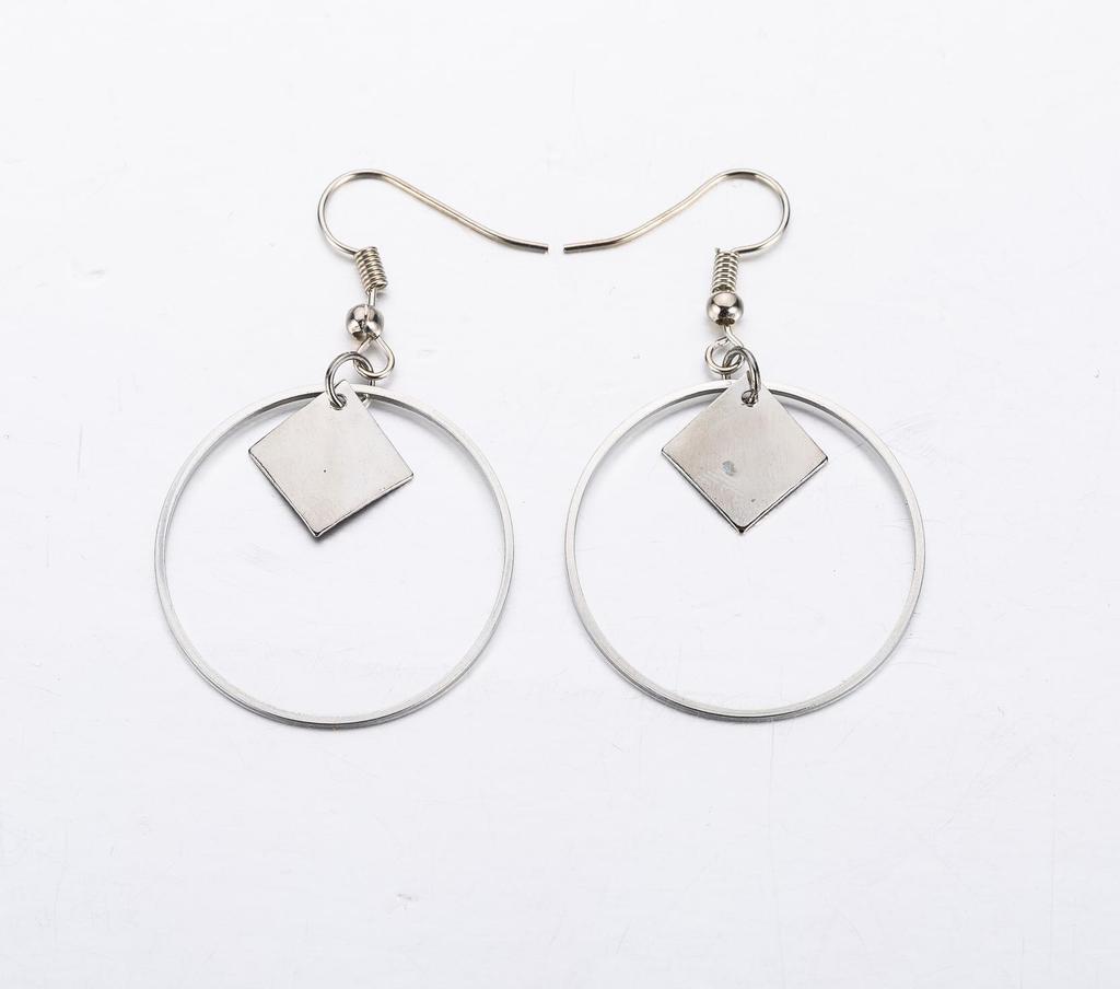 Hollow Geometry Earrings Heart Sweet Gold Love Earrings Women Gifts Jewelry Orecchini Brincos Pendientes Oorbellen
