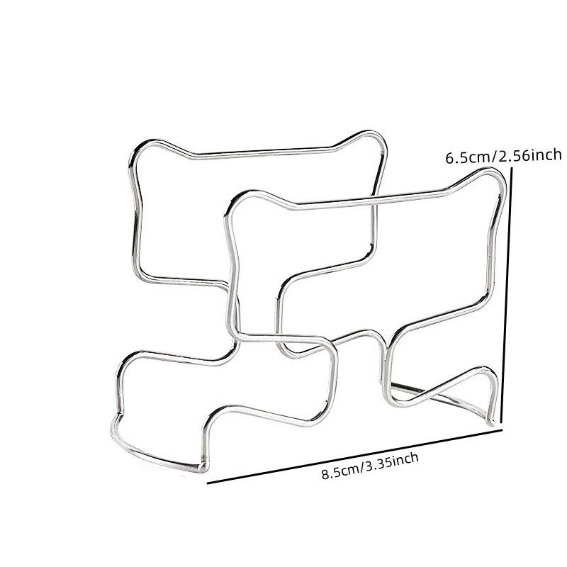 1 шт. Серебряный держатель для кофе с подвесным ушком, держатель для бумажных фильтровальных мешков, держатель для бумажных фильтров для заваренного вручную кофе