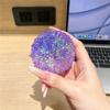 Прозрачный Граненый Алмазный Сквиши Мяч Радужное Отражение Мальтозная Начинка Медленно Поднимающийся Сжимаемый Снятие Тревоги Игрушка-Фиджет Коллекционная