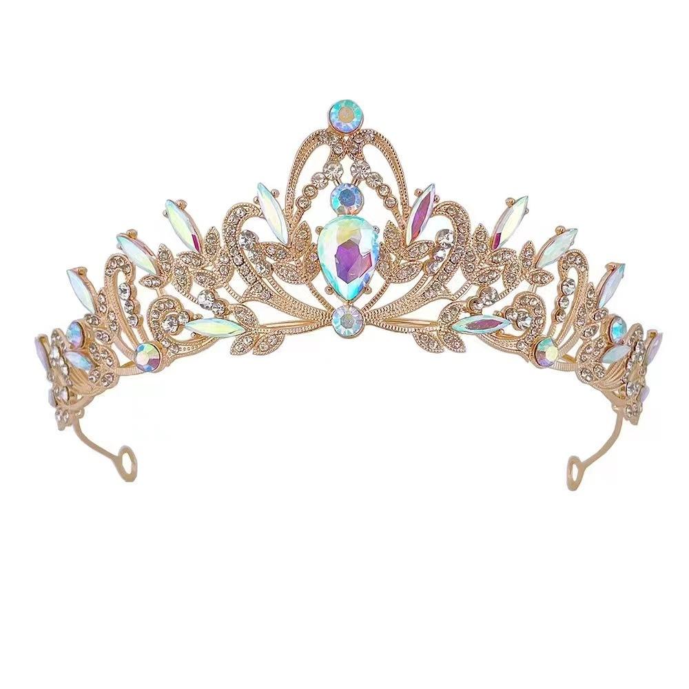 Корона повязка на голову сплав фото корона повязка на голову свадебный головной убор свадебные аксессуары для волос день рождения корона для волос