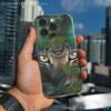Cool Leopard Leopard Print  Phone Case For iPhone 17,16,15,14,13,12,11 Pro,Max,Plus,XR,Mini,E Clear Full-coverage Soft Cover