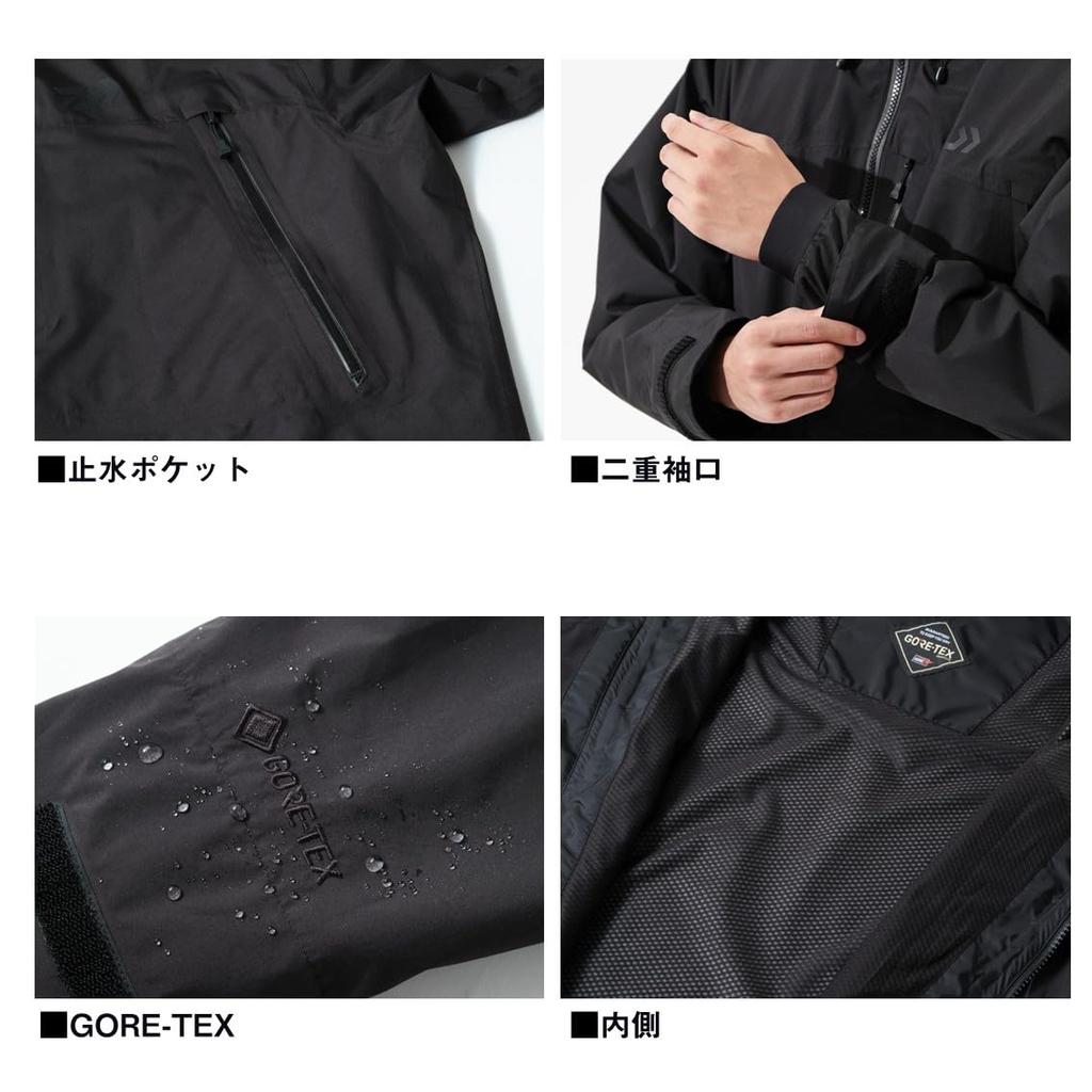 DAIWA Дождевик Черный 2XL 25DR-1925J