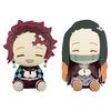 Убийца демонов: Огромные плюшевые игрушки Kimetsu no Yaiba - Танджиро Камадо и Незуко Камадо - Набор из 2 шт.
