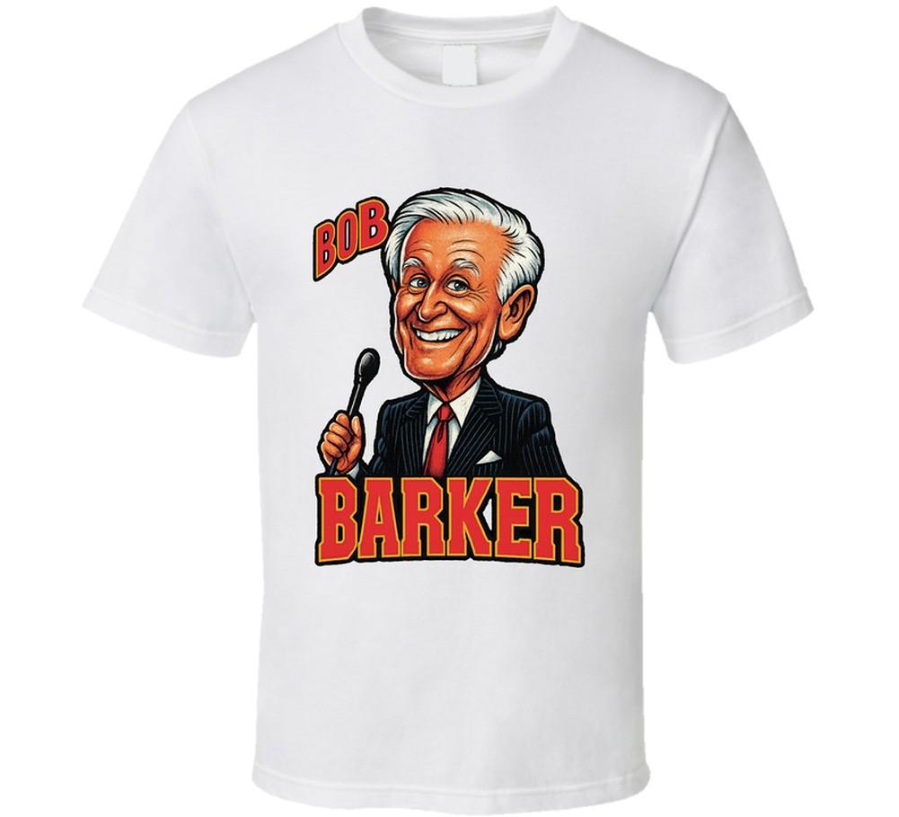 Bob Barker The Price Is Right Tv Series Caricature Fan T Shirt Mens Womens Tees Top