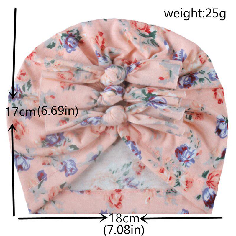 Детская летняя шапочка с бантиками