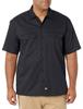 Рабочая рубашка Dickies с коротким рукавом Черная 1574