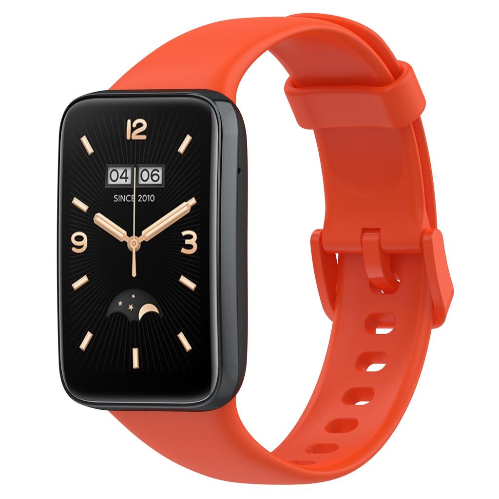 For Xiaomi Mi Band 7 Pro Solid Color Silicone Watch Band Replacement Smart Wear Watch Parts