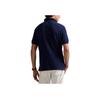 Polo Ralph Lauren Классический крой Однотонная футболка поло с коротким рукавом и логотипом пони Мужские топы Темно-синий 710958776-001