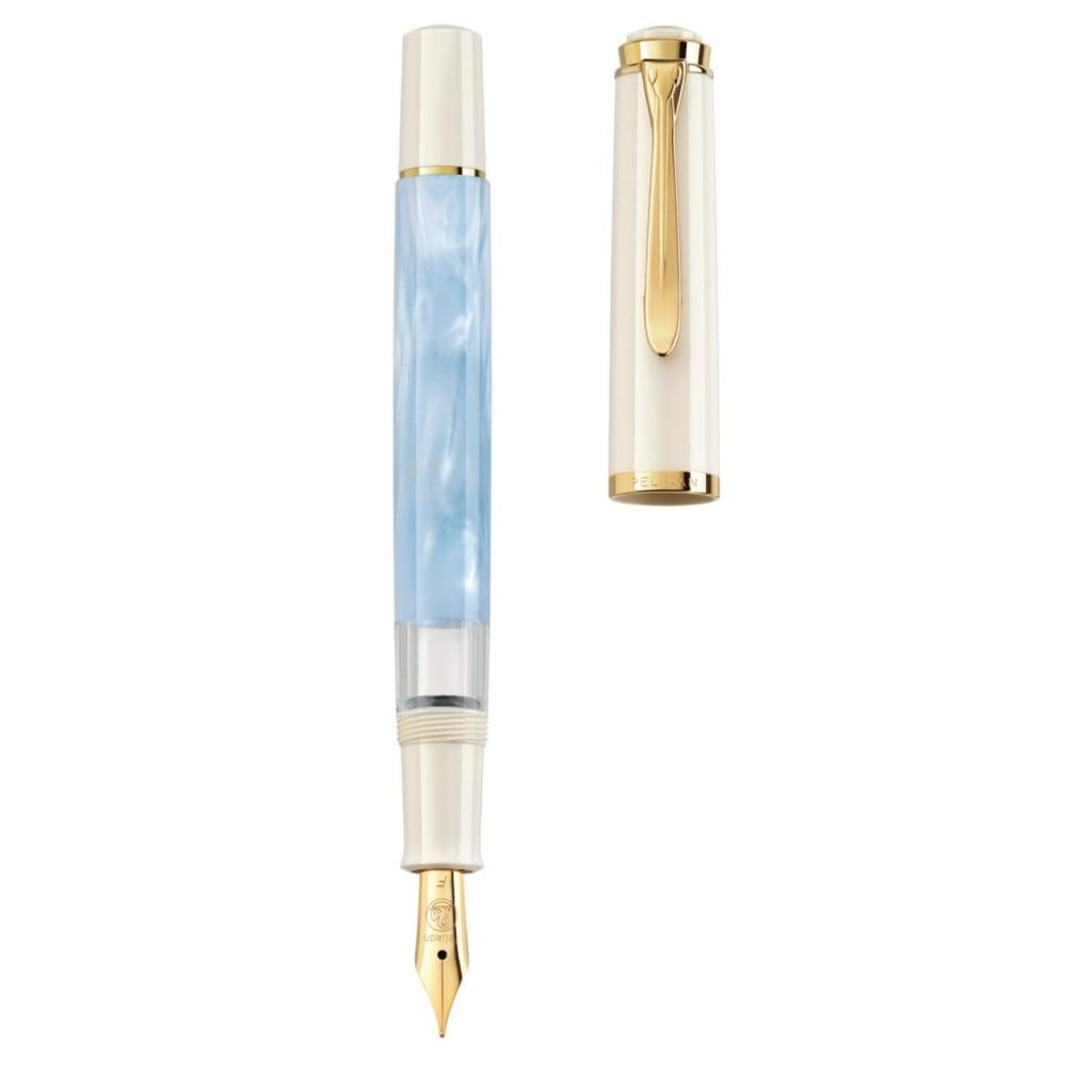 Pelikan Pelikan Fountain Pen F Fine Point Classic Pastel Blue M200 Limited Genuine Imported Product