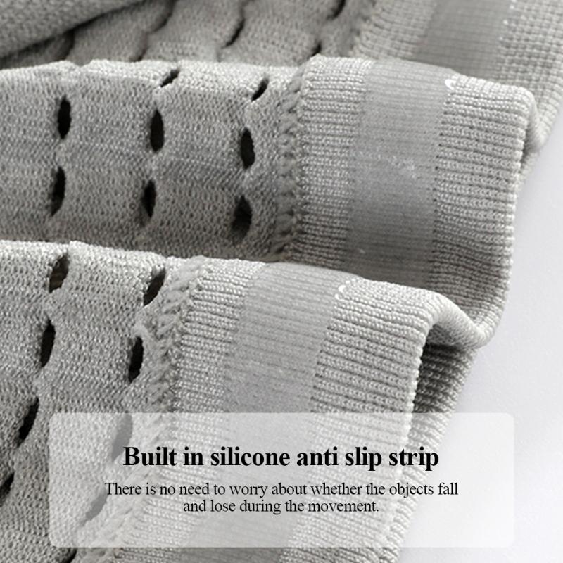 Мужская и женская сумка на пояс для бега, большая вместимость, дышащая, нескользящая, держатель для телефона, поясная сумка для отдыха на открытом воздухе