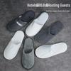 Coral Fleece Non-Slip Slippers for Hotels and Homestays