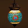 Сферический стеклянный подвесной светильник для гостиной и домашнего декора турецкий светильник (Многоцветный, лампочка в комплект не входит)