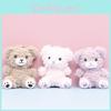 Adorable Plush Bear Toy Cute Stuffed Animal Doll Perfect Gift For Girls And Kids