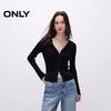 Only Женский трикотажный свитер с V-образным вырезом, облегающего кроя