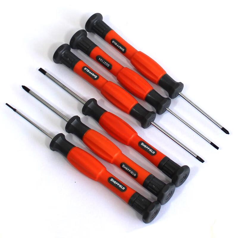 SHEFFIELD 6-piece Precision Screwdriver Set