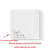 20Pcs Personalized Wedding Napkins Wedding Cocktail Napkins for Engagement Party Bridal Shower Decor Wedding Reception Napkins