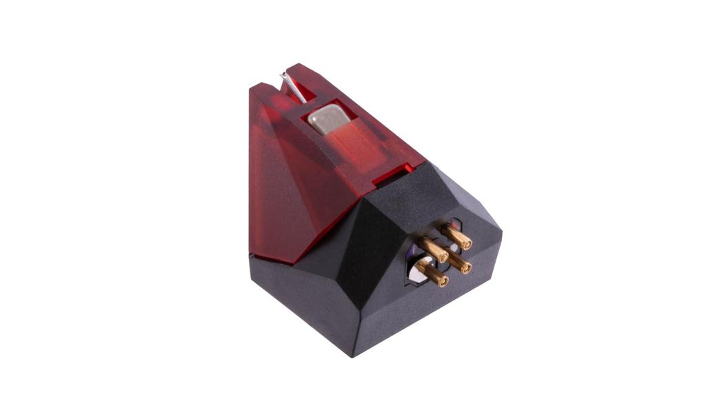 Ortofon 2M Красный Предварительно установленный картридж Ortofon MM Стерео Головка Установлена Овальная Игла Только для Прослушивания SH-4Черный